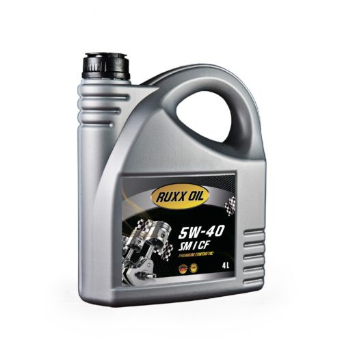  RUXX OIL 5W40 SM/CF Premium Synthetic 4л