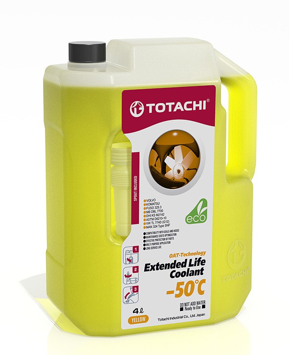 Антифриз TOTACHI EXTENDED LIFE COOLANT -40 C , 4л