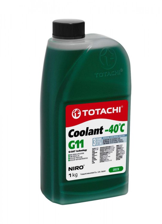 Антифриз, TOTACHI NIRO SUPER LLC Green -40С G12+   1кг.