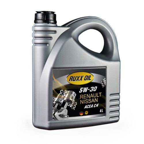 RUXX OIL RENAULT-NISSAN 5W30 API SN/CF ACEA С4 4л