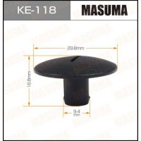 Клипса пластиковая Masuma